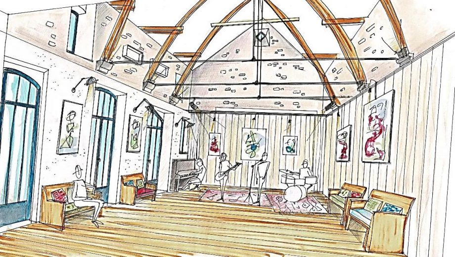 Croquis Intérieur Concert