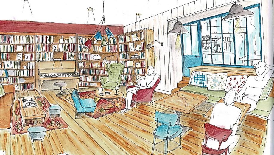 Croquis Intérieur Personnes